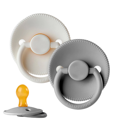 Набор пустышек с соской из латекса 0-6 мес 2 штуки Paomma PPL11215 1